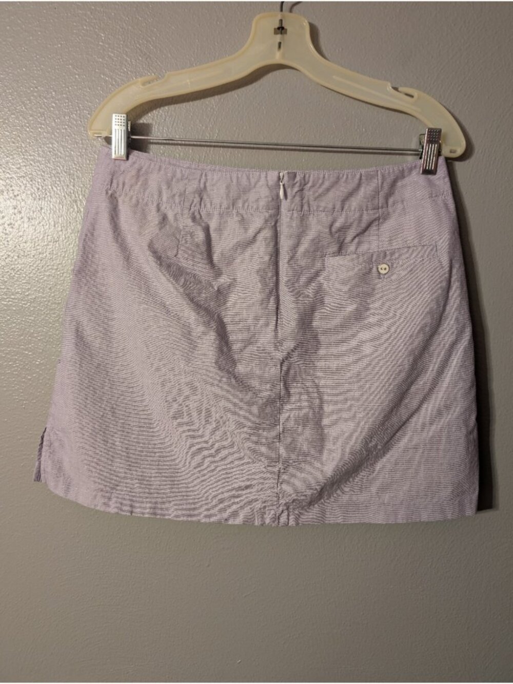 Lady Hagen Essentials Golf Skort Sz 6 Purple Pastel Cotton Micro Dot Mini - Picture 3 of 9